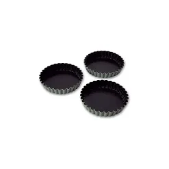 Moule Anti-adhésif|Moules À Gâteaux*MATFER Moule Tartelette 8,5 cm x H 1,6 cm (x12)