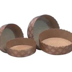 Moules À Gâteaux|Moules En Papier*MALLARD FERRIERE Moule Tourtière en Papier 12 cm x H 3 cm (x50)