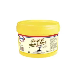 Nappages Et Glaçages*ANCEL Nappage Noir Miroir à chaud 3 kg