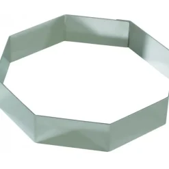 Cercle À Patisserie*MALLARD FERRIERE Octogone à Mousse Inox 22 cm x H 4,5 cm Mallard