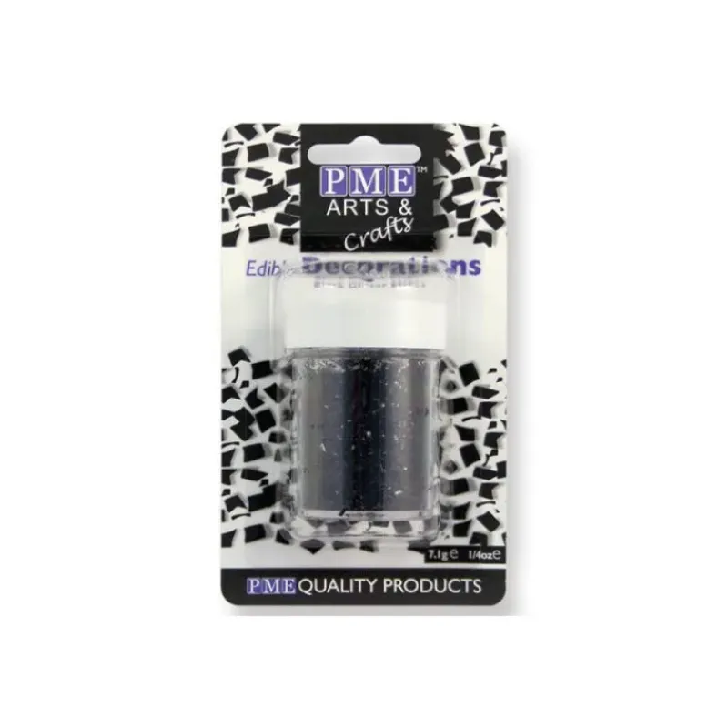 Décoration Comestible*PME Paillettes Alimentaires 7 g Noires