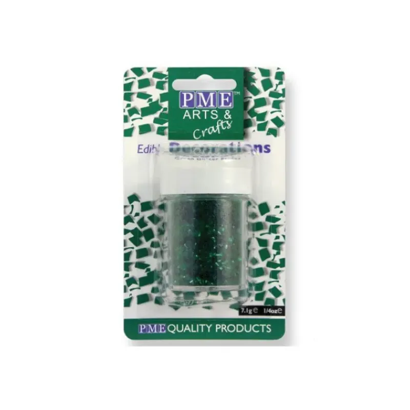 Décoration Comestible*PME Paillettes Alimentaires 7 g Vert