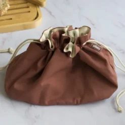 Emballage Alimentaire*PEBBLY Panière à Pain Coton Bio 22 x 26,5 x 14 cm