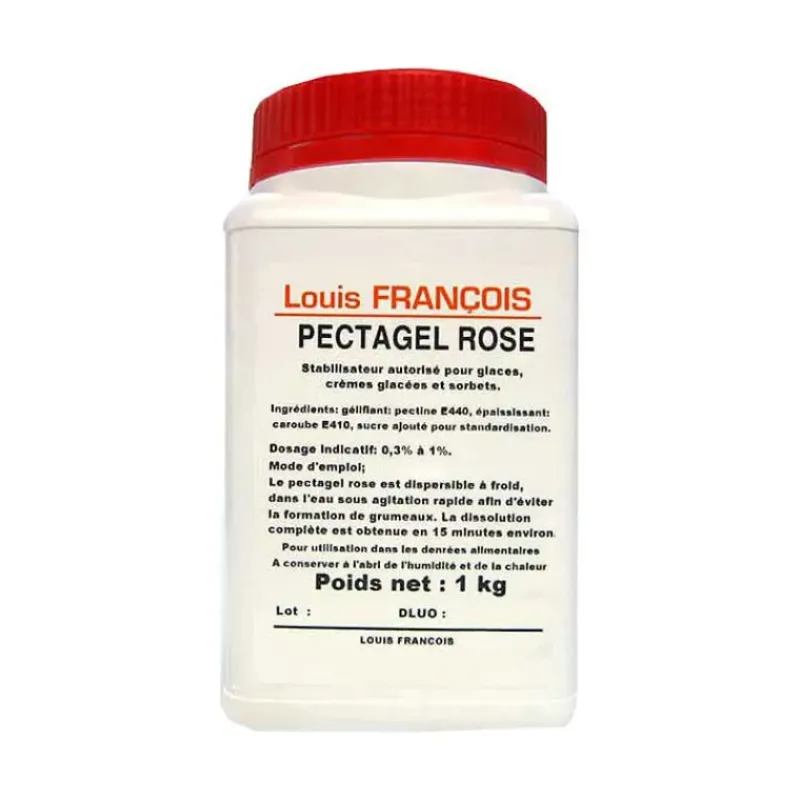 Additifs Alimentaires*LOUIS FRANCOIS Pectagel Rose 1 kg Louis François