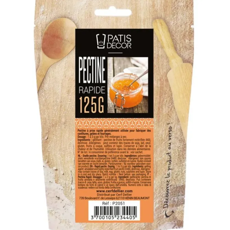 Additifs Alimentaires*PATISDECOR Pectine Rapide 125 g Patisdécor