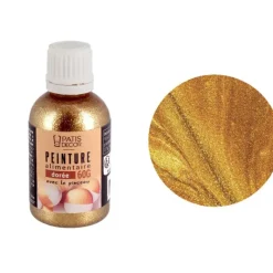 Colorants Alimentaires*PATISDECOR Peinture Alimentaire Dorée 63 g Patisdécor