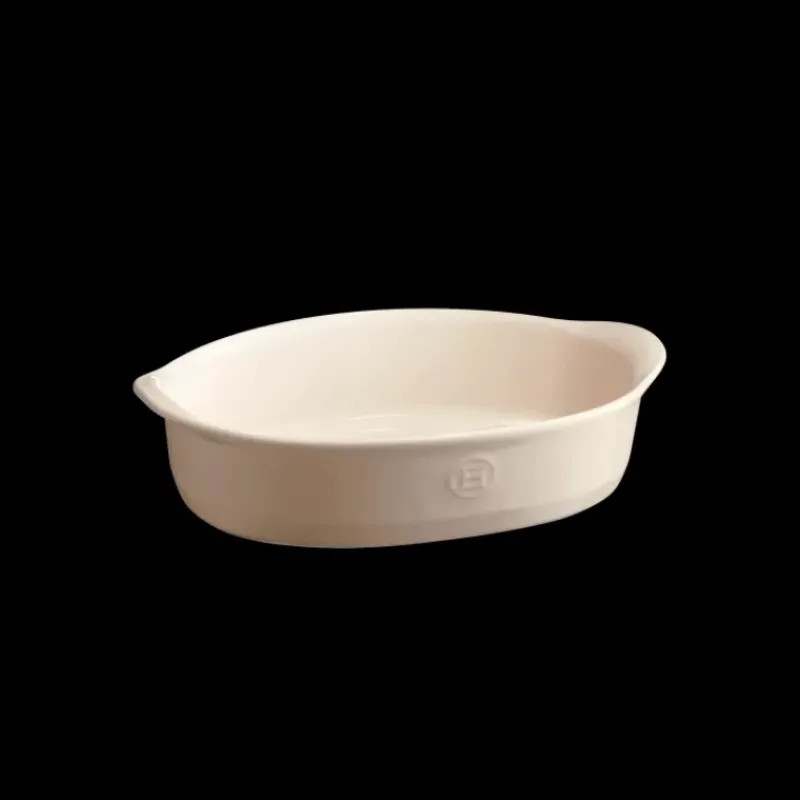 Plat De Cuisson*EMILE HENRY Petit Plat à Four Ovale en Céramique 27,5 x 17,5 cm Argile