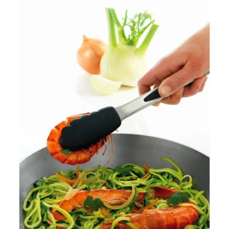 Pince De Cuisine*MASTRAD Pince de Cuisine en Inox 26 cm Noir