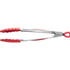Pince De Cuisine*MASTRAD Pince de Cuisine Silicone et Inox 26 cm Rouge