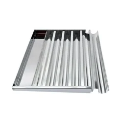 Moule Fer Blanc|Moules À Gâteaux*CUISINEADDICT Plaque à Bûchettes 6 Gouttières Fer Blanc 60x40 cm