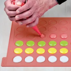 Plaque Macaron*SILIKOMART Plaque Macarons Silicone 40 x 30 cm