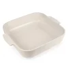 Plat De Cuisson*PEUGEOT Plat à Four Carré en Céramique Appolia 36 cm Ecru