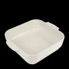 Plat De Cuisson*PEUGEOT Plat à Four Carré en Céramique Appolia 28 cm Ecru