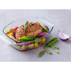 Plat De Cuisson*PYREX Plat à Four en Verre Ovale 40 x 28 cm 4 L Irrésistible