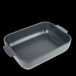 Plat De Cuisson*PEUGEOT Plat à Four Rectangulaire en Céramique Appolia 32 cm Ardoise