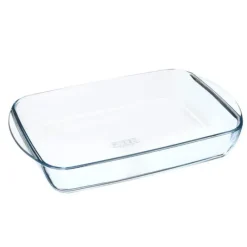 Plat De Cuisson*PYREX Plat à Lasagnes Rectangulaire en Verre 40 x 27 cm 3,7 L Essentials