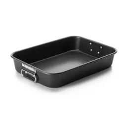 Plat De Cuisson*IBILI Plat à Rôtir Anti-adhérent 40 x 28 cm x H 6,8 cm