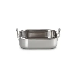 Plat De Cuisson*LE CREUSET Plat à Rôtir Inox 26cm