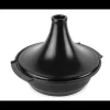 Tajines*PEUGEOT Plat à Tajine en Aluminium Revêtement Céramique 30 cm Noir Satin