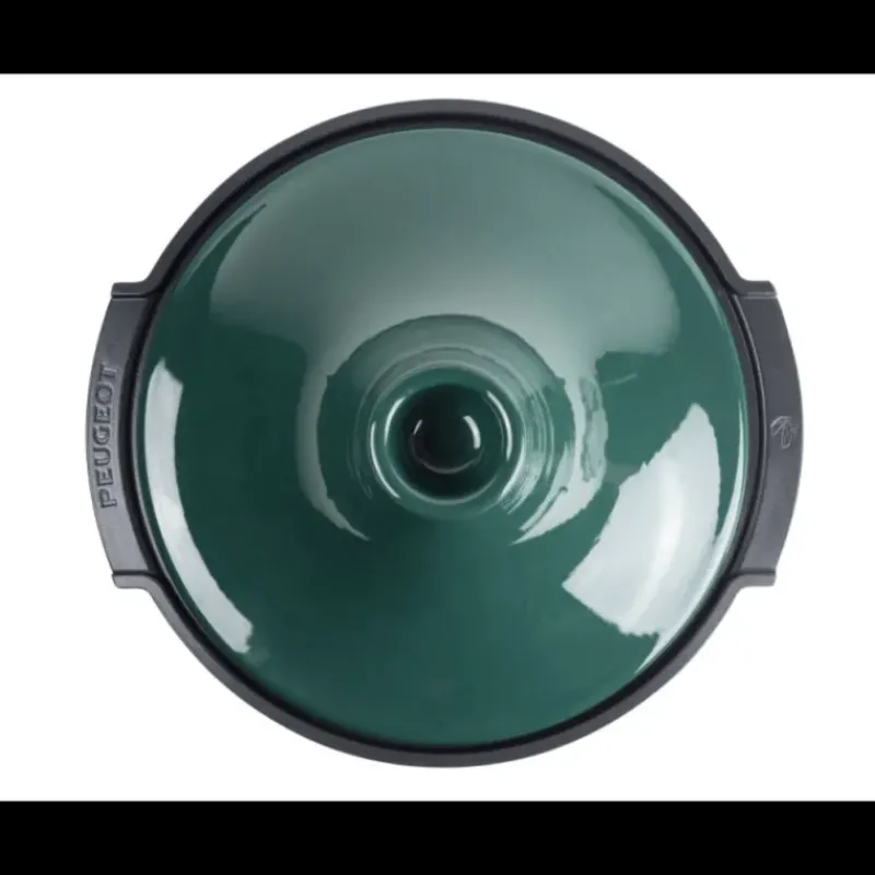 Tajines*PEUGEOT Plat à Tajine en Aluminium Revêtement Céramique 30 cm Vert Forêt