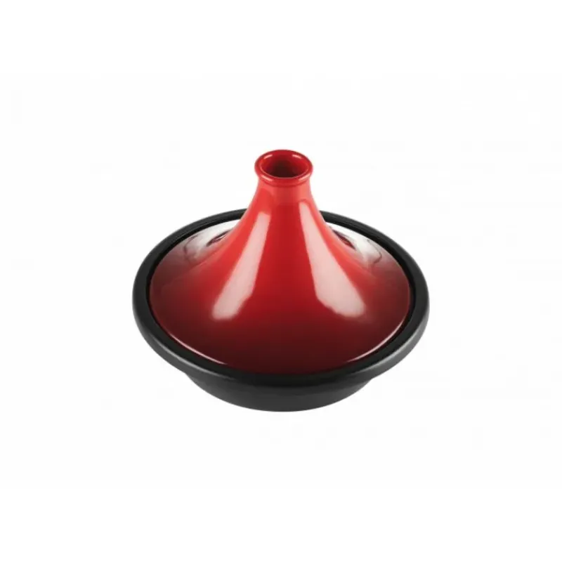 Tajines*LE CREUSET Plat à Tajine en Fonte 27 cm Cerise
