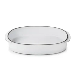 Plat De Cuisson*REVOL Plat Oblong Blanc Cumulus 34 x 25 cm Caractère Culinaire