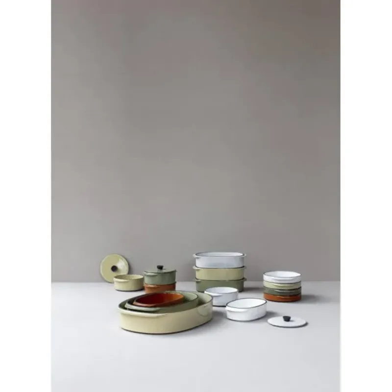 Plat De Cuisson*REVOL Plat Oblong Blanc Cumulus 26 x 18,5 cm Caractère Culinaire