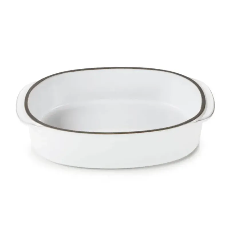 Plat De Cuisson*REVOL Plat Oblong Blanc Cumulus 19 x 13 cm Caractère Culinaire