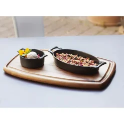 Plat De Cuisson*REVOL Plat Ovale Noir 24x16 cm Belle Cuisine
