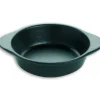 Plat De Cuisson*MATFER Plat Rond Creux Ø 18 cm Noir en Fonte émaillée