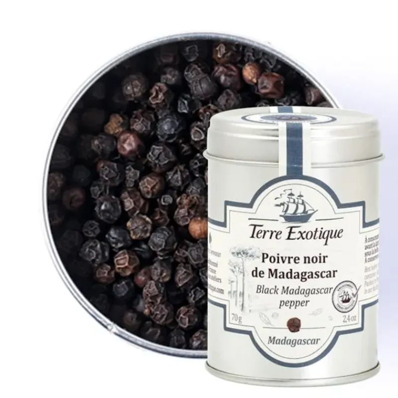 Poivre*TERRE EXOTIQUE Poivre Noir de Madagascar 70 g