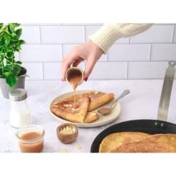 Poêles*DE BUYER Poêle à Crêpes Anti Adhésive Ø 26 cm Choc Intense