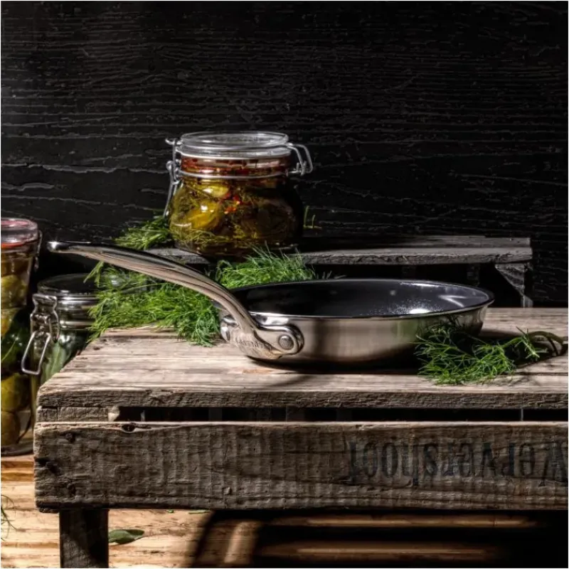 Poêles*GREENPAN Poêle à Frire Inox Ø 24 cm PREMIERE