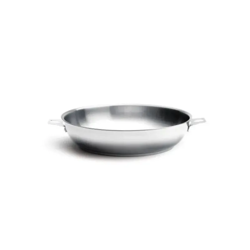 Batterie De Cuisine|Poêles*DE BUYER Poêle à Frire tout Inox sans Queue Ø 28 cm Twisty