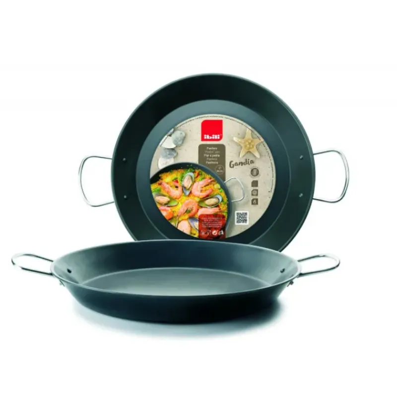 Plats À Paëlla*IBILI Poêle à Paella Acier Antiadhésive Gandia Ø 36 cm