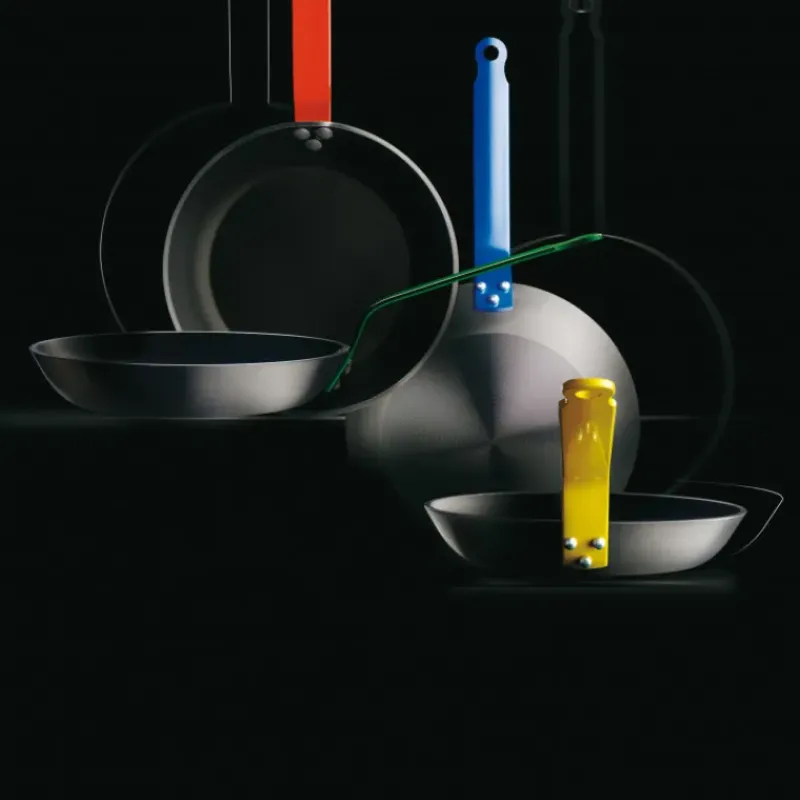 Poêles*DE BUYER Poêle Antiadhésive ø24 cm HACCP Jaune Choc Resto Induction