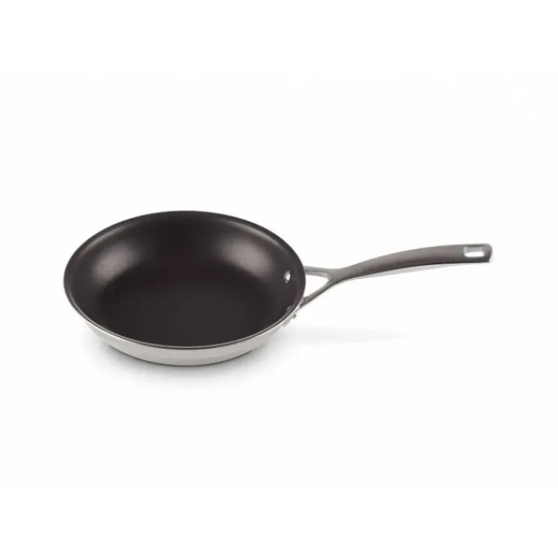 Poêles*LE CREUSET Poêle Profonde en Inox Anti-Adhésif 20 cm