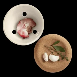 Conservation*EMILE HENRY Pot à Ail en Céramique 0,94 l Argile