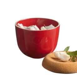 Conservation*EMILE HENRY Pot à Ail en Céramique 0,94 l Grand Cru