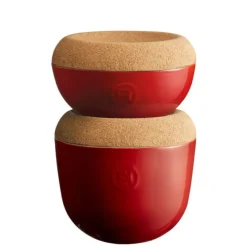 Conservation*EMILE HENRY Pot à Ail en Céramique 0,94 l Grand Cru