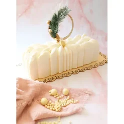 Décoration Comestible*SCRAPCOOKING Pot de Décors en Perles Or et Chocolat Blanc 50 g