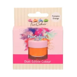 Colorants Alimentaires*FUNCAKES Poudre comestible Orange citrouille 1,5 g