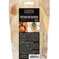 Préparation Pâtisserie*PATISDECOR Préparation Bavarois Abricot 100 g Patisdécor