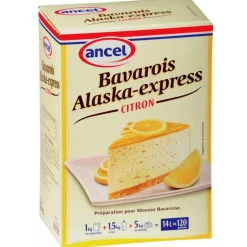Préparation Pâtisserie*ANCEL Préparation bavarois Alaska-Express Citron 1 kg