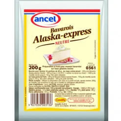 Préparation Pâtisserie*ANCEL Préparation Bavarois Neutre Alaska Express 200g