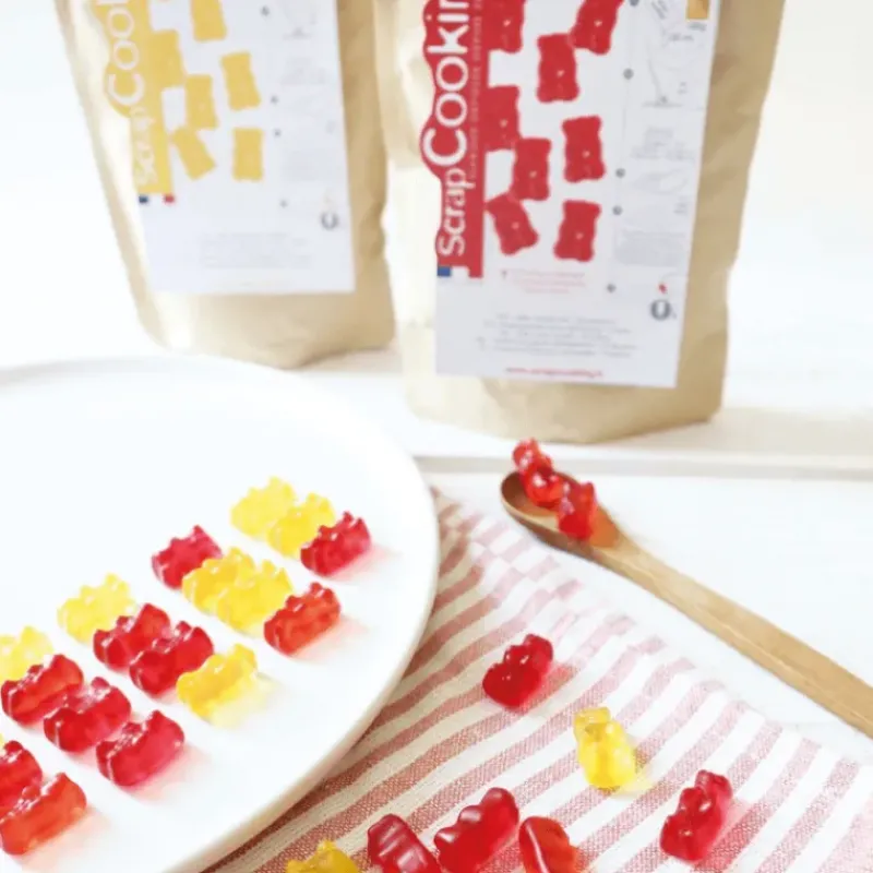 Préparation Pâtisserie|Confiserie*SCRAPCOOKING Préparation Bonbons gélifiés Fraise 100 g