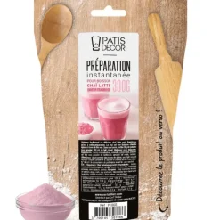 Thé|Préparation Pâtisserie*PATISDECOR Préparation Instantanée pour Chaï Latte Framboise 300 g Patisdécor