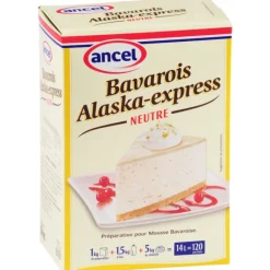 Préparation Pâtisserie*ANCEL Préparation Mousse Bavaroise Alaska Neutre 1 kg