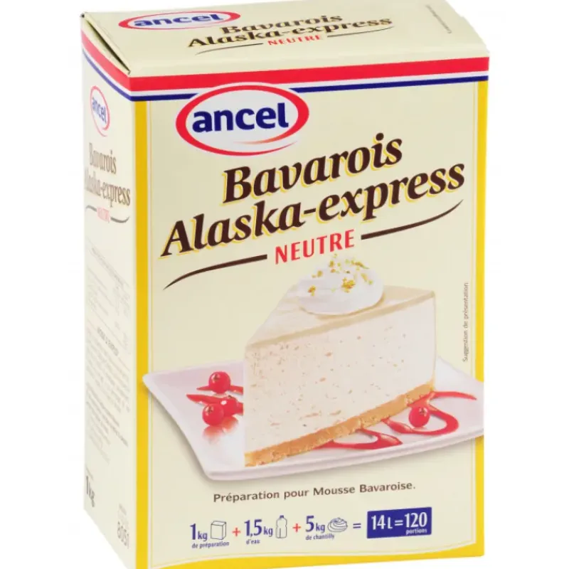 Préparation Pâtisserie*ANCEL Préparation Mousse Bavaroise Alaska Neutre 1 kg