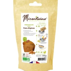 Préparation Pâtisserie*MIRONTAINE Préparation Pain d'Épice Bio 330 g